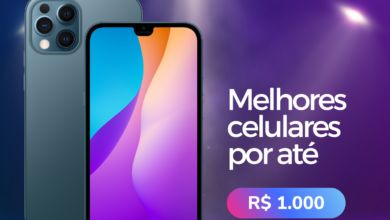 Melhores celulares de até R$ 1.000