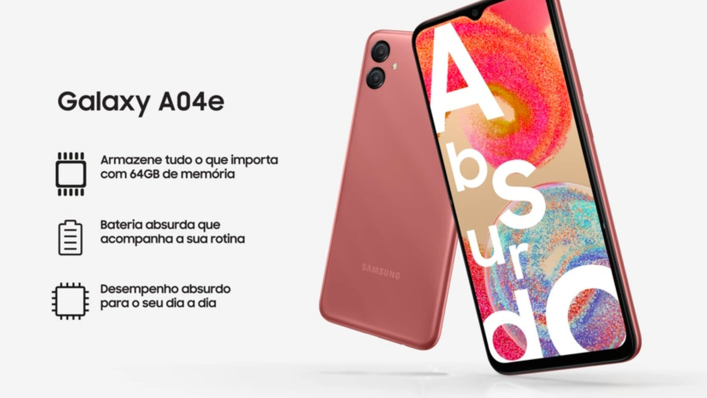 Samsung Galaxy A04 Especificações