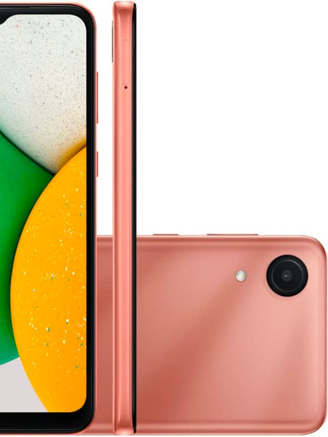 O Samsung Galaxy A03 está com preço abaixo de R$600