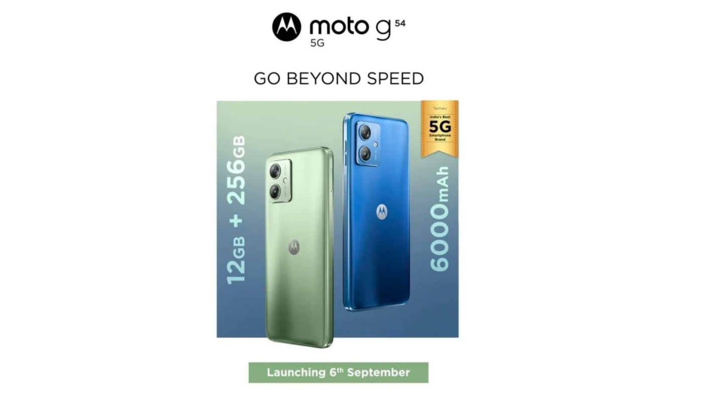 Lançamento Moto G54