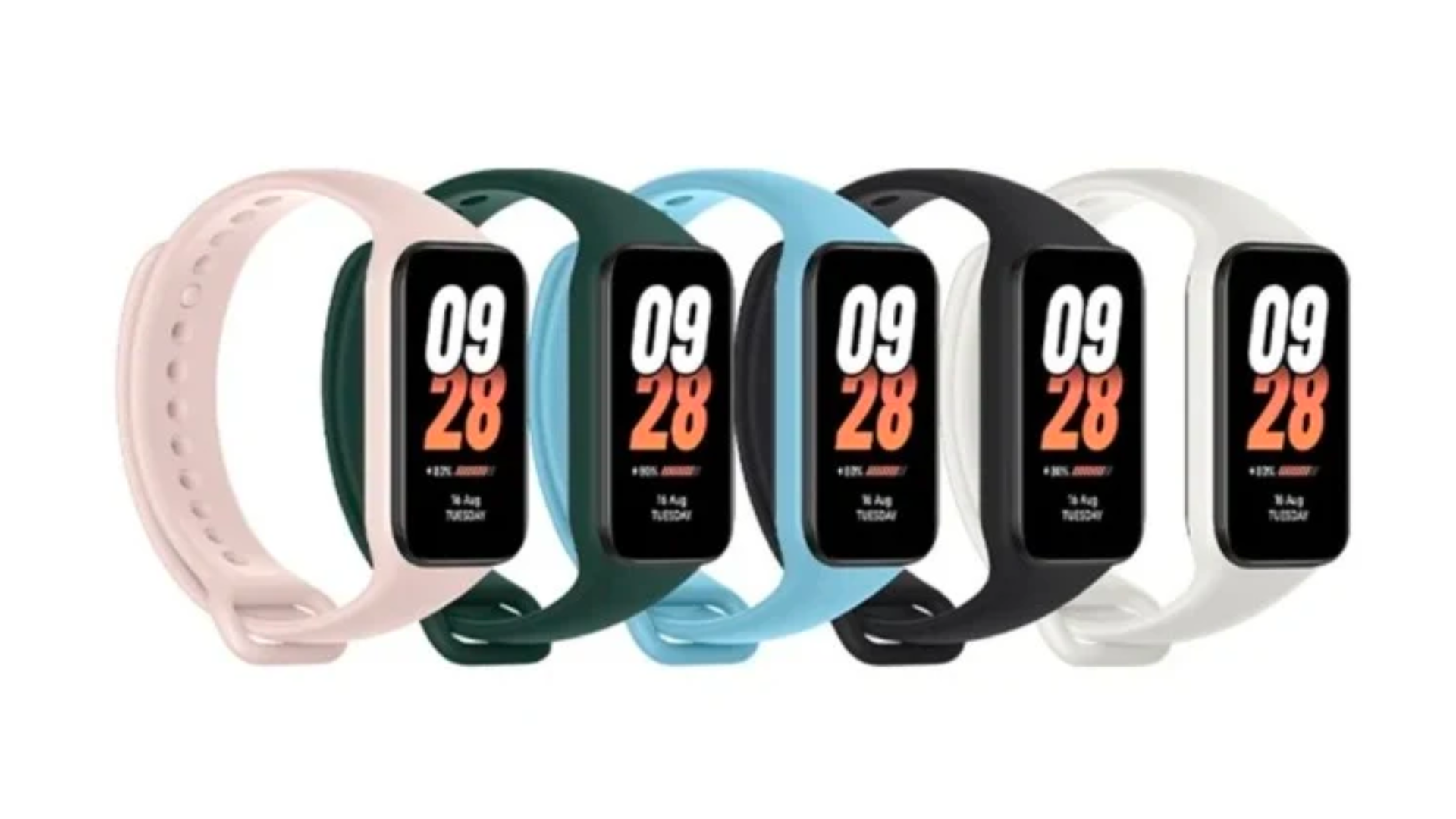 Xiaomi Smart Band 8 Active é lançada com autonomia de 14 dias