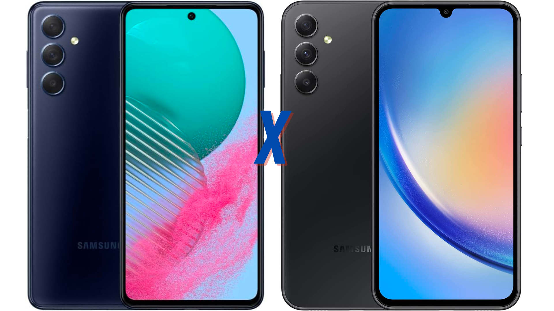 Samsung Galaxy M54 x Galaxy A34 Cinco principais diferenças