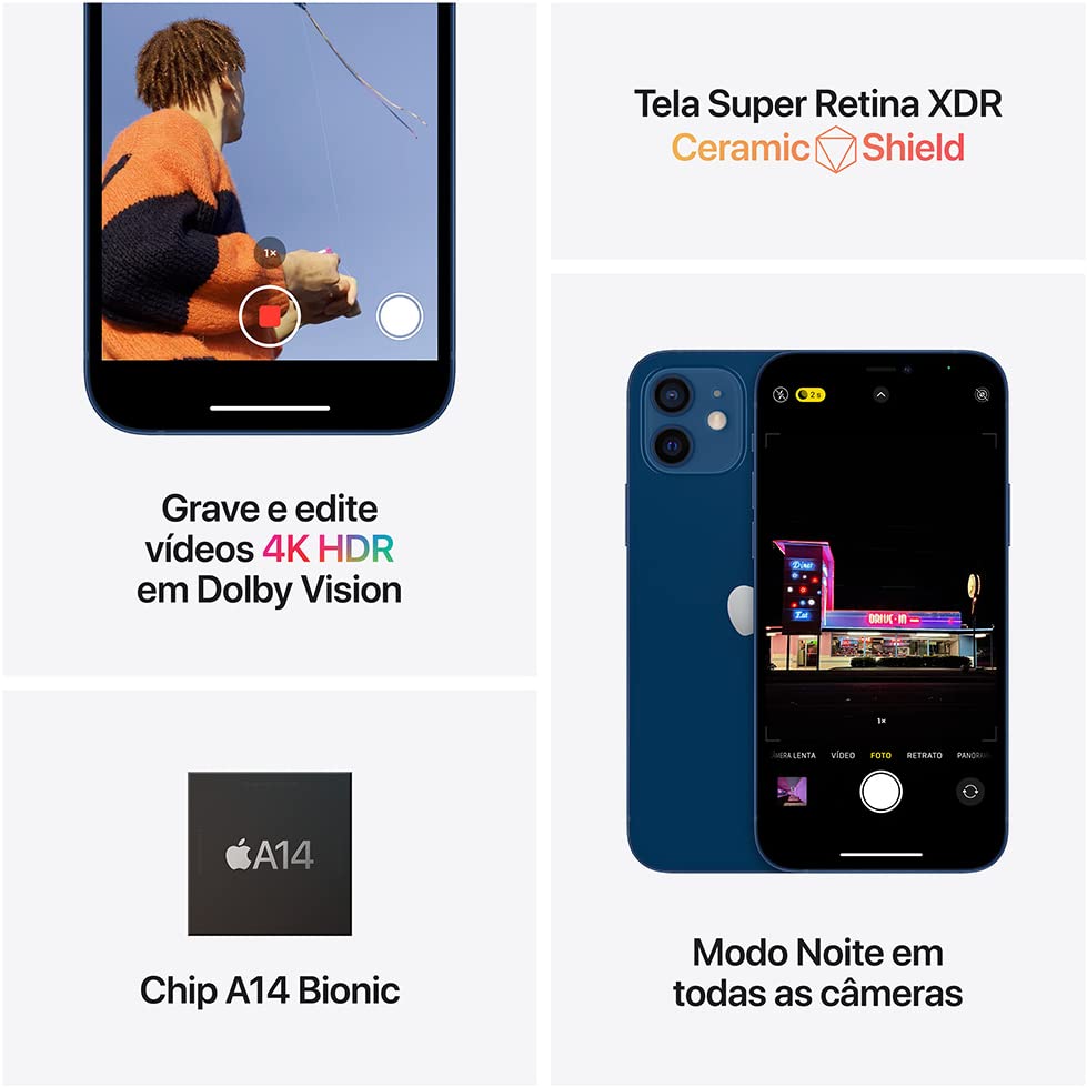 Especificações do iPhone 12