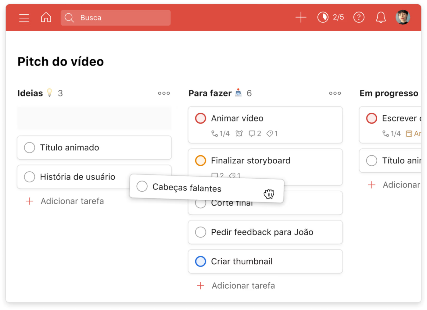 Todoist ajudará a você organizar seu fluxo de estudo.