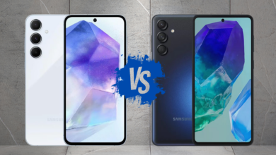 Comparativo Samsung Galaxy A55 x Galaxy M55